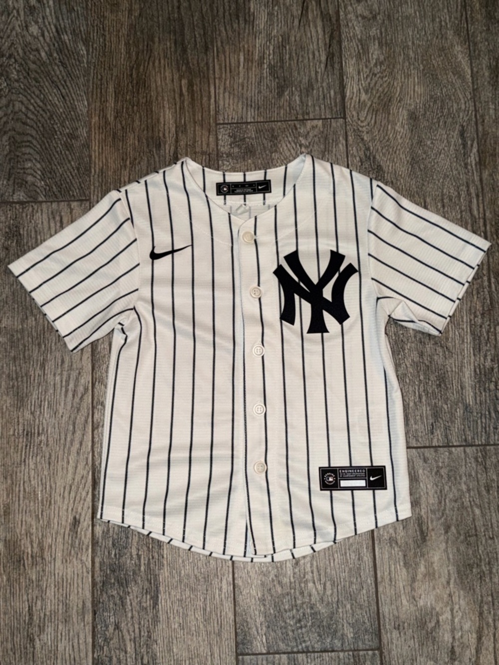 Nike Yankees Aaron Judge Jersey Youth Small #99 MLB Pinstripe